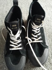Globe Skate Shoes Los Anger UK 11 Sam Montano Black Wolverine boots (Rare)