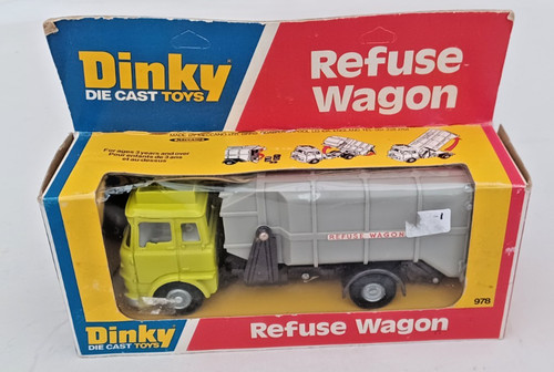 Dinky refuse wagon 978 - wagon,