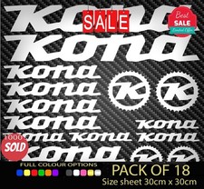 KONA Vinyl Decal Stickers