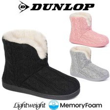 LADIES SLIPPERS WOMEN DUNLOP