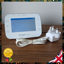 Angelcare AC327 Baby Monitor + Adapter. New Battery, Charging Port, Power Switch