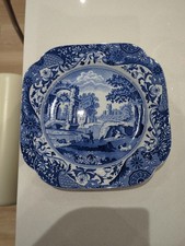 Copeland Spode Italian Blue Square Plate