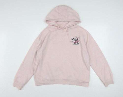 Disney women pink hooded - disney,