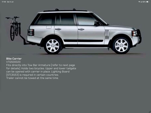Genuine range rover l322 - genuine,