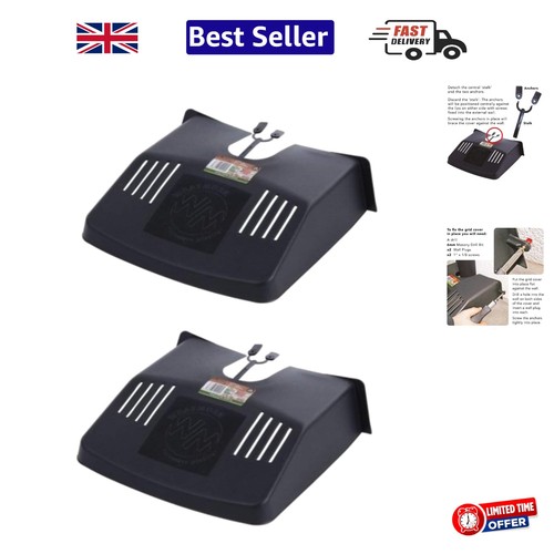 Practical black drain covers - black,