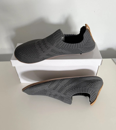 Womens grey barefoot shoes - grey,