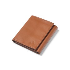 Trifold Wallet, Hazel Brown -