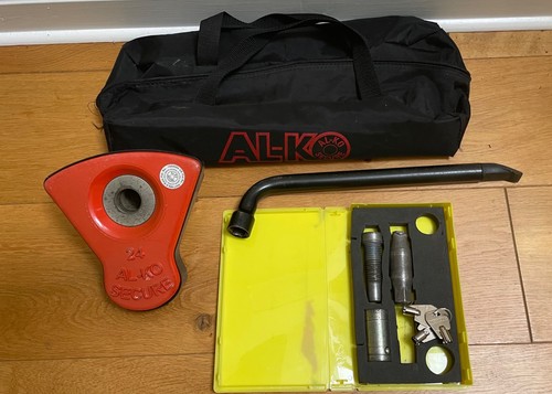 Caravan alko secure wheel lock - wheel,