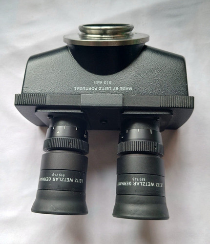 Leitz microscope binocular - leitz,