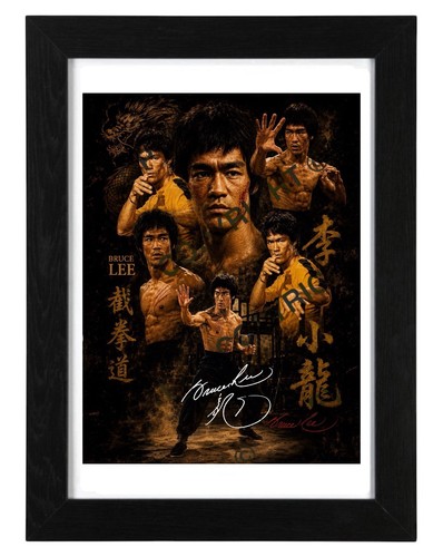 Bruce lee signed autograph - lee,