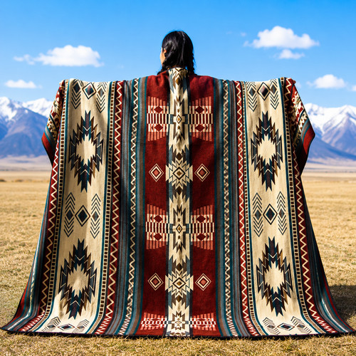 Handwoven queen baby alpaca - handwoven,