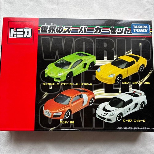 Tomica world supercar set 4 - set, (4