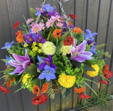 12 Inch Rattan Hanging baskets