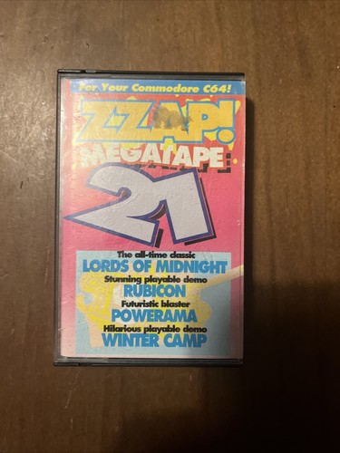 Commodore zzap megatape - megatape, 21