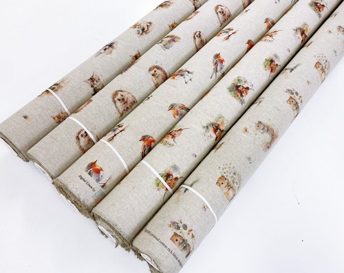 Animal allover prints linen - allover,
