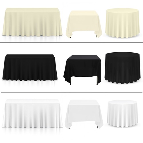 Polyester table cloth - table,