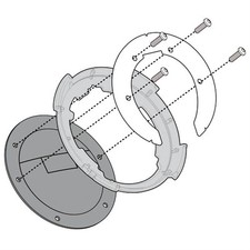 Givi attachment flange - givi, attachment/flange