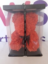 40cm Foam Rose Bear Gift "HAPPY EVERYDAY" Flower Teddy
