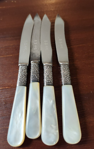 Antique fruit knives j - 4,