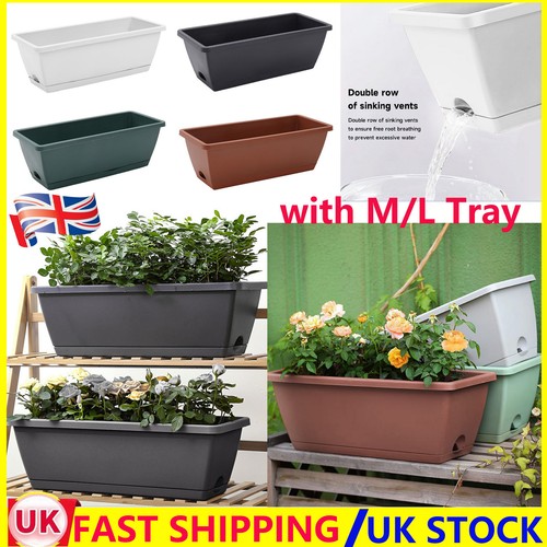 Trough plant pot - 5, long