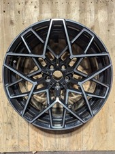 1x 813M 20” Genuine BMW M8 F91 F92 F93 M5 F90 FRONT Alloy Wheel Black 8089568