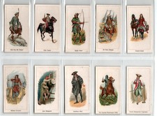 Carreras: Highwaymen 1924 Full Set 25 Cigarette Cards