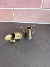 Vintage Brass Coal Scuttle