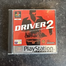 Driver 2 - Sony Playstation PS1 PAL- Complete with Manual and 2 discs