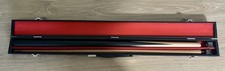 Snooker & Pool Cue 2 Pice with Case Precision Power & Protection In One Set VGC