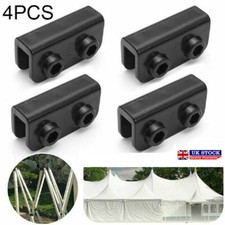 4x Pop-up Gazebo Replacement Connector Spare Parts Rectangular Bracket Set NEW