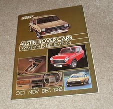 Austin Range Brochure 1983
