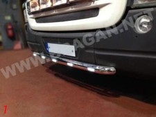 Short Bumper Bar + LEDs For Scania P G R Series Pre 2009 Low Under Spoiler Bar