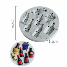 New 3D Wine Bottle Silicone