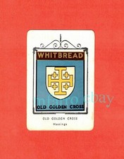 Crowleys Bar (was Old Golden Cross), Hastings, Sussex - 1955 Whitbread Pub Card