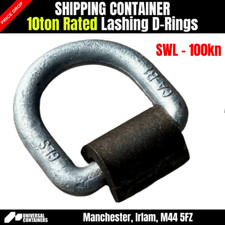 10Ton, Lashing Rings, D Ring