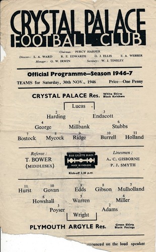 Crystal palace reserves - crystal,