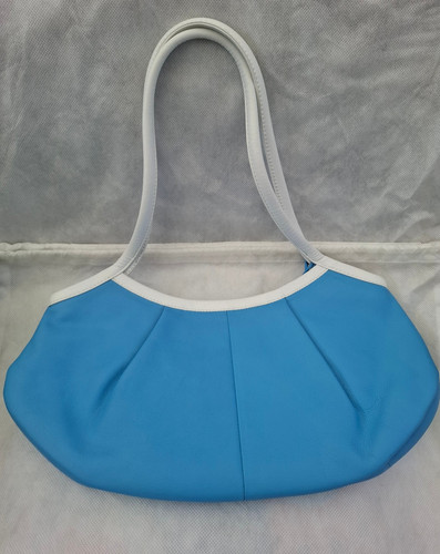 Tula blue and white leather - and,