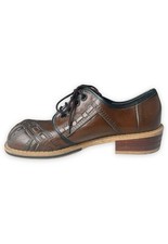Men’s Vintage 1970s Brown Leather Duck Shoes Brogues Northern Soul Tojo Spoons