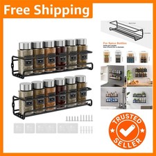 Spice Racks Organiser - 2 Tier