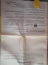 Mirror Door Double Wardrobe