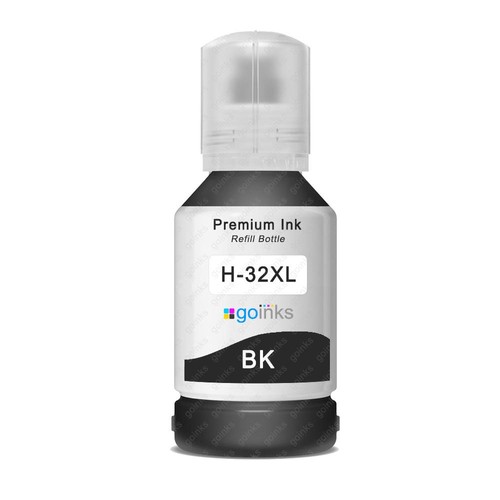 Black refill ink bottle - bottle, for