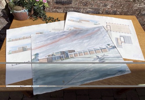 Original architect drawings - original,