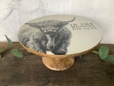 Wooden cake stand highland - wooden,