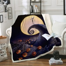 Butterfly Skulls Faux Fur