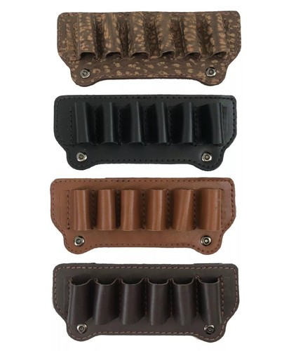 Leather shotgun shell ammo - shell,