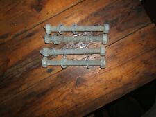  M16 x 150mm Chemical Resin Stud HDG  Galvanised Anchor Stud Studding x4 Nuts 