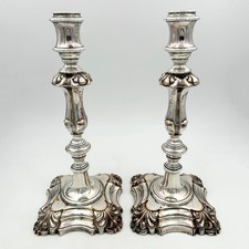 PAIR CANDLESTICKS OLD