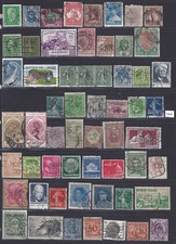 Worldwide Used Perfins X 229 Stamps.