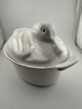 LE Creuset Cast Iron White