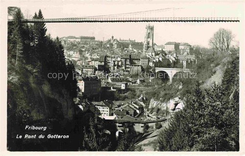 Fribourg pont du - fribourg,